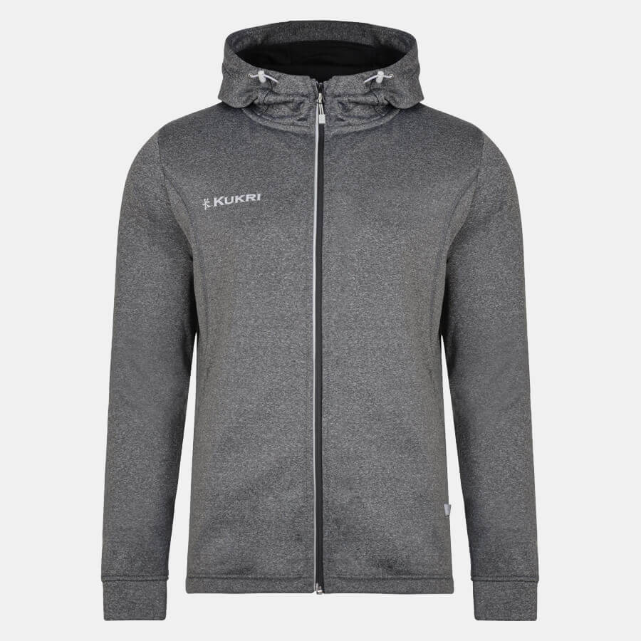 Full Zip Hoodie - Charcoal Heather